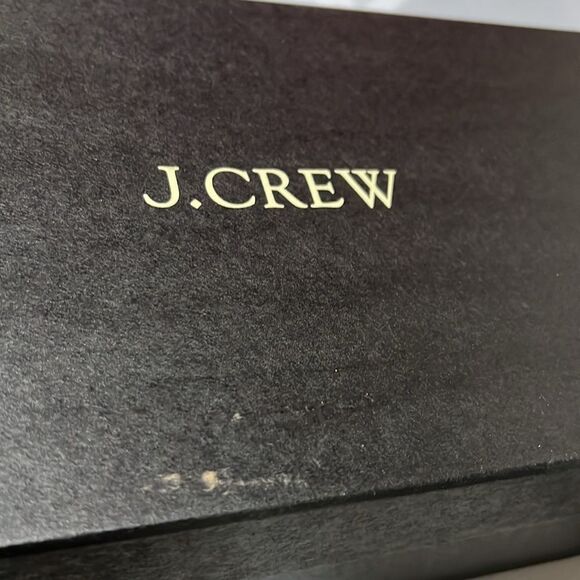 J. Crew ce823 Red Maison ruched loafers suede mismatched sizes 10.5./11 NWT - Picture 13 of 14